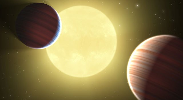 artist impression of exoplanets